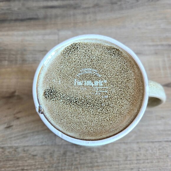 Vintage Pier One large mug with Owls mama and baby - Picture 6 of 6